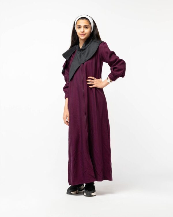 5-10083 عباية شيهانه لينن عودي بقماش مميز