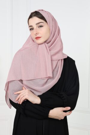 0B8A9470-scaled 8-10011 طرحة شيهانه شيفون باللون الوردي