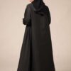 1-10042 عباية شيهانه كسرات على الكم و الاكمام