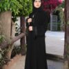 4-1309 عباية شيهانه مطرزة بتطريز انيق
