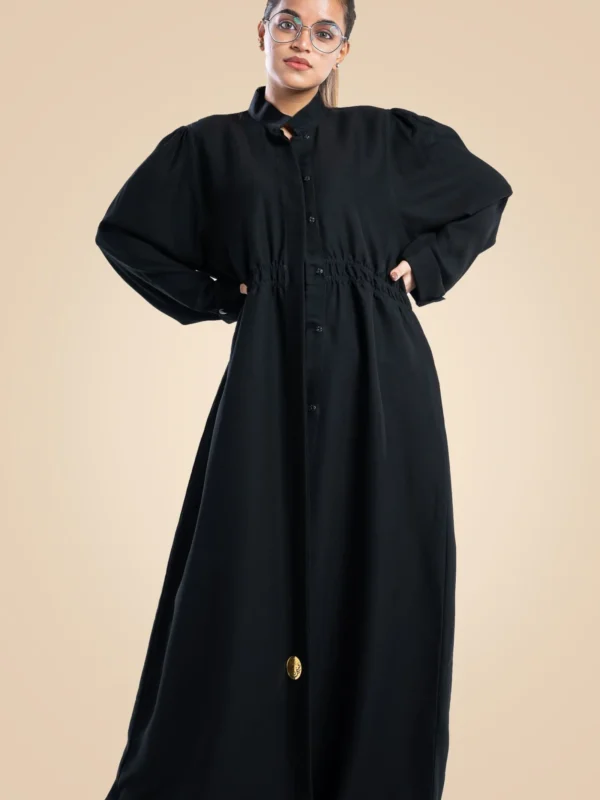 06-scaled 1-10300 عبايه شيهانه جيوب مطاط وسط