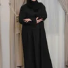 080A7801-683x1024 4-10304 عباية شيهانه لف بحريني تطريز امام كم مطاط