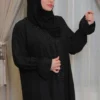 080A7804-683x1024 4-10304 عباية شيهانه لف بحريني تطريز امام كم مطاط