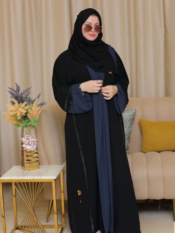 3-10216 عباية شيهانة تطريز ملون انيق