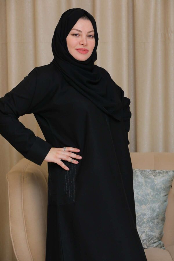 080A8046~1 4-10326 عباية شيهانه تصميم انيق مع جيوب