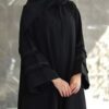 4-10261 عباية شيهانةعملية سادة بتصميم انيق