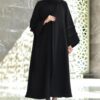 4-10261 عباية شيهانةعملية سادة بتصميم انيق