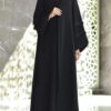 4-10261 عباية شيهانةعملية سادة بتصميم انيق