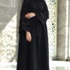 4-10261 عباية شيهانةعملية سادة بتصميم انيق