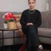 5-10361 عباية قماش ملكي كلفة امام