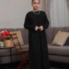 5-10361 عباية قماش ملكي كلفة امام