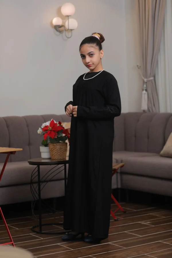 5-10361 عباية قماش ملكي كلفة امام