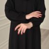 1-10507 عباية شيهانة ساده ساتره